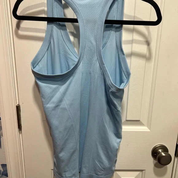 Athleta Light Blue Momentum Racerback Tank - Picture 4 of 4